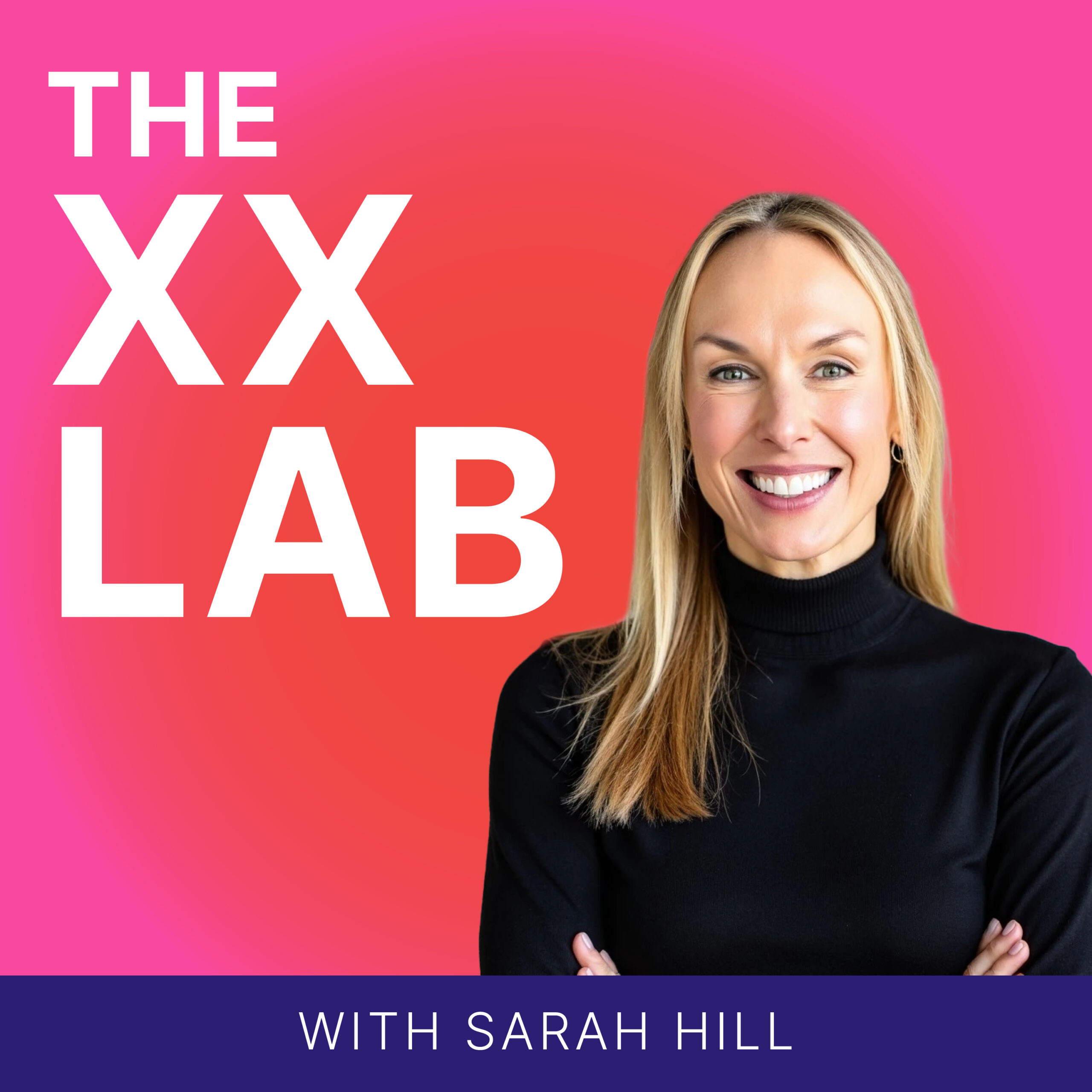 XX RULES about me The XX Lab Sarah Hill Podcast Graphic scaled